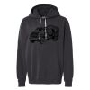 Unisex Garment-Dyed Lightweight Fleece Hooded Sweatshirt Thumbnail