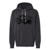 Unisex Garment-Dyed Lightweight Fleece Hooded Sweatshirt Thumbnail