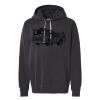 Unisex Garment-Dyed Lightweight Fleece Hooded Sweatshirt Thumbnail