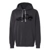 Unisex Garment-Dyed Lightweight Fleece Hooded Sweatshirt Thumbnail