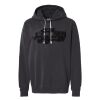 Unisex Garment-Dyed Lightweight Fleece Hooded Sweatshirt Thumbnail