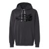 Unisex Garment-Dyed Lightweight Fleece Hooded Sweatshirt Thumbnail