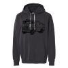 Unisex Garment-Dyed Lightweight Fleece Hooded Sweatshirt Thumbnail