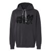 Unisex Garment-Dyed Lightweight Fleece Hooded Sweatshirt Thumbnail