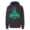 Unisex Garment-Dyed Lightweight Fleece Hooded Sweatshirt Thumbnail