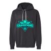 Unisex Garment-Dyed Lightweight Fleece Hooded Sweatshirt Thumbnail