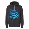 Unisex Garment-Dyed Lightweight Fleece Hooded Sweatshirt Thumbnail