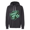 Unisex Garment-Dyed Lightweight Fleece Hooded Sweatshirt Thumbnail