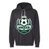 Unisex Garment-Dyed Lightweight Fleece Hooded Sweatshirt Thumbnail