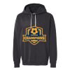 Unisex Garment-Dyed Lightweight Fleece Hooded Sweatshirt Thumbnail