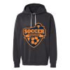 Unisex Garment-Dyed Lightweight Fleece Hooded Sweatshirt Thumbnail