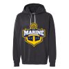 Unisex Garment-Dyed Lightweight Fleece Hooded Sweatshirt Thumbnail