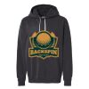 Unisex Garment-Dyed Lightweight Fleece Hooded Sweatshirt Thumbnail