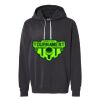 Unisex Garment-Dyed Lightweight Fleece Hooded Sweatshirt Thumbnail