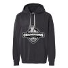 Unisex Garment-Dyed Lightweight Fleece Hooded Sweatshirt Thumbnail