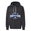 Unisex Garment-Dyed Lightweight Fleece Hooded Sweatshirt Thumbnail