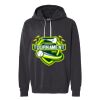 Unisex Garment-Dyed Lightweight Fleece Hooded Sweatshirt Thumbnail