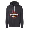 Unisex Garment-Dyed Lightweight Fleece Hooded Sweatshirt Thumbnail