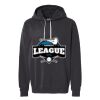 Unisex Garment-Dyed Lightweight Fleece Hooded Sweatshirt Thumbnail