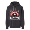 Unisex Garment-Dyed Lightweight Fleece Hooded Sweatshirt Thumbnail