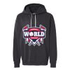 Unisex Garment-Dyed Lightweight Fleece Hooded Sweatshirt Thumbnail
