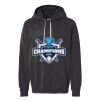 Unisex Garment-Dyed Lightweight Fleece Hooded Sweatshirt Thumbnail