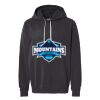 Unisex Garment-Dyed Lightweight Fleece Hooded Sweatshirt Thumbnail