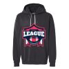 Unisex Garment-Dyed Lightweight Fleece Hooded Sweatshirt Thumbnail