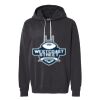 Unisex Garment-Dyed Lightweight Fleece Hooded Sweatshirt Thumbnail