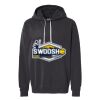 Unisex Garment-Dyed Lightweight Fleece Hooded Sweatshirt Thumbnail