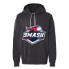 Unisex Garment-Dyed Lightweight Fleece Hooded Sweatshirt Thumbnail
