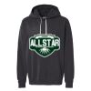 Unisex Garment-Dyed Lightweight Fleece Hooded Sweatshirt Thumbnail