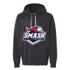 Unisex Garment-Dyed Lightweight Fleece Hooded Sweatshirt Thumbnail