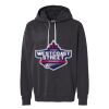 Unisex Garment-Dyed Lightweight Fleece Hooded Sweatshirt Thumbnail