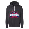 Unisex Garment-Dyed Lightweight Fleece Hooded Sweatshirt Thumbnail