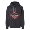 Unisex Garment-Dyed Lightweight Fleece Hooded Sweatshirt Thumbnail