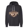 Unisex Garment-Dyed Lightweight Fleece Hooded Sweatshirt Thumbnail