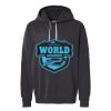 Unisex Garment-Dyed Lightweight Fleece Hooded Sweatshirt Thumbnail