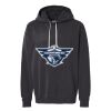 Unisex Garment-Dyed Lightweight Fleece Hooded Sweatshirt Thumbnail