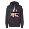 Unisex Garment-Dyed Lightweight Fleece Hooded Sweatshirt Thumbnail