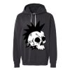 Unisex Garment-Dyed Lightweight Fleece Hooded Sweatshirt Thumbnail