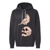 Unisex Garment-Dyed Lightweight Fleece Hooded Sweatshirt Thumbnail