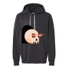 Unisex Garment-Dyed Lightweight Fleece Hooded Sweatshirt Thumbnail