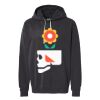 Unisex Garment-Dyed Lightweight Fleece Hooded Sweatshirt Thumbnail