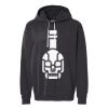 Unisex Garment-Dyed Lightweight Fleece Hooded Sweatshirt Thumbnail