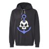 Unisex Garment-Dyed Lightweight Fleece Hooded Sweatshirt Thumbnail