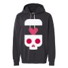 Unisex Garment-Dyed Lightweight Fleece Hooded Sweatshirt Thumbnail