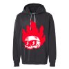 Unisex Garment-Dyed Lightweight Fleece Hooded Sweatshirt Thumbnail