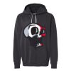 Unisex Garment-Dyed Lightweight Fleece Hooded Sweatshirt Thumbnail