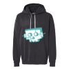 Unisex Garment-Dyed Lightweight Fleece Hooded Sweatshirt Thumbnail
